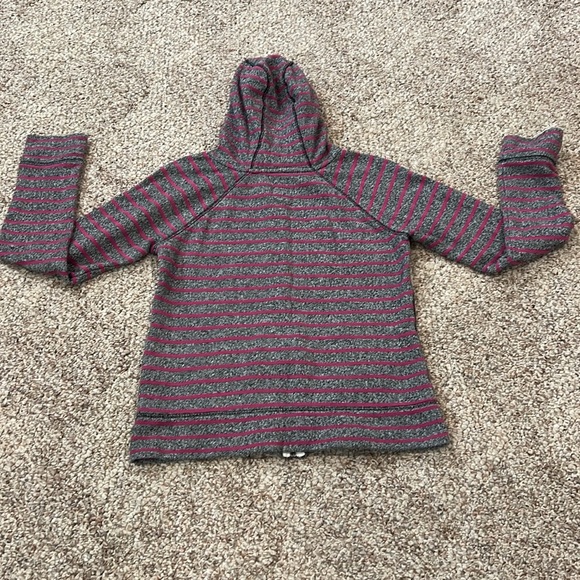 EUC! Nollie Zip Up Hoodie. Pink and Gray. SZ M - Picture 4 of 6